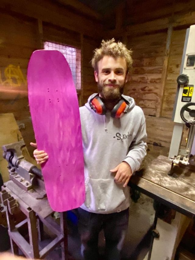 Camp Hillcrest Skateboard Teacher Ben Vizor