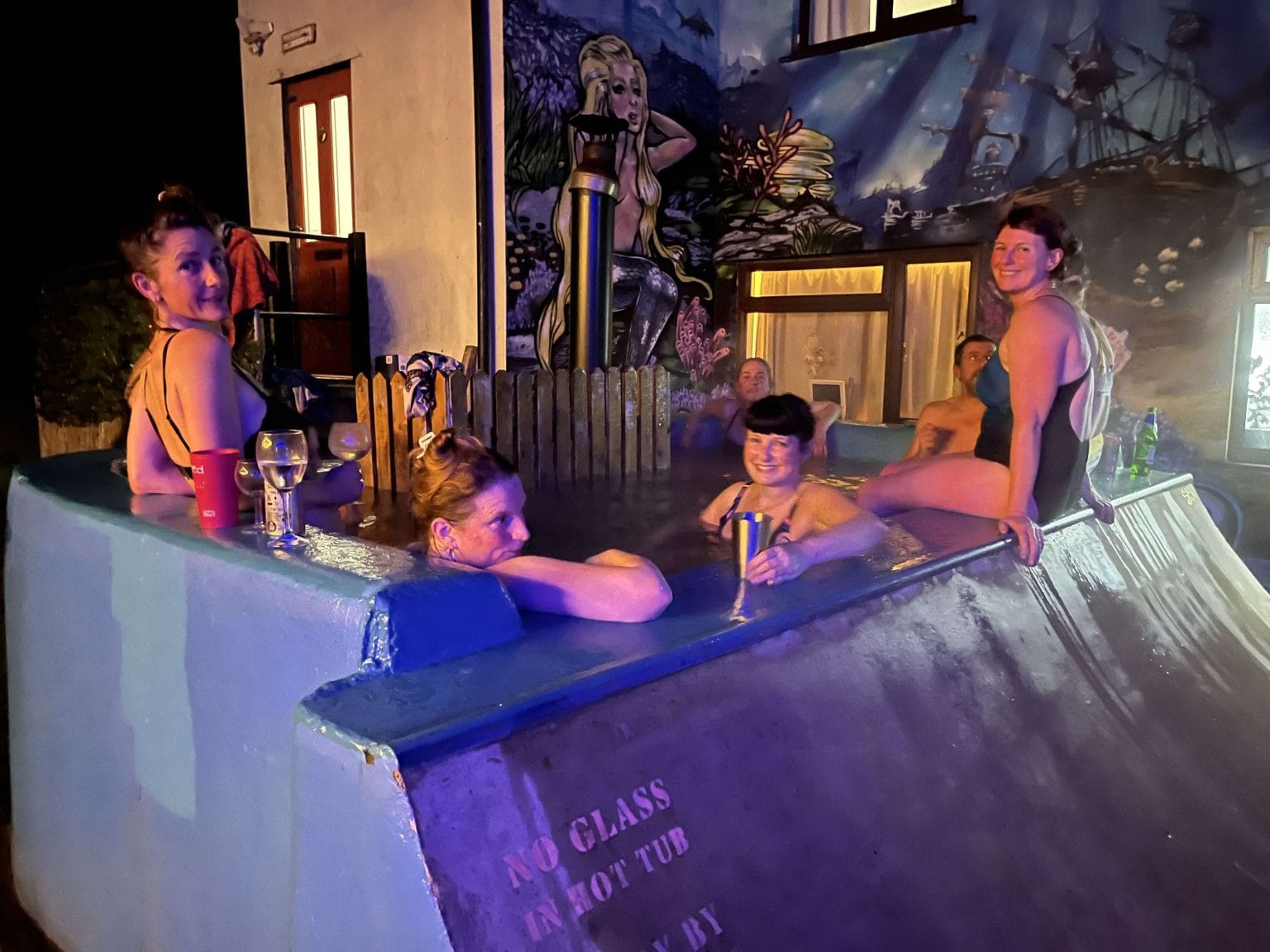 Camp Hillcrest Hot Tub