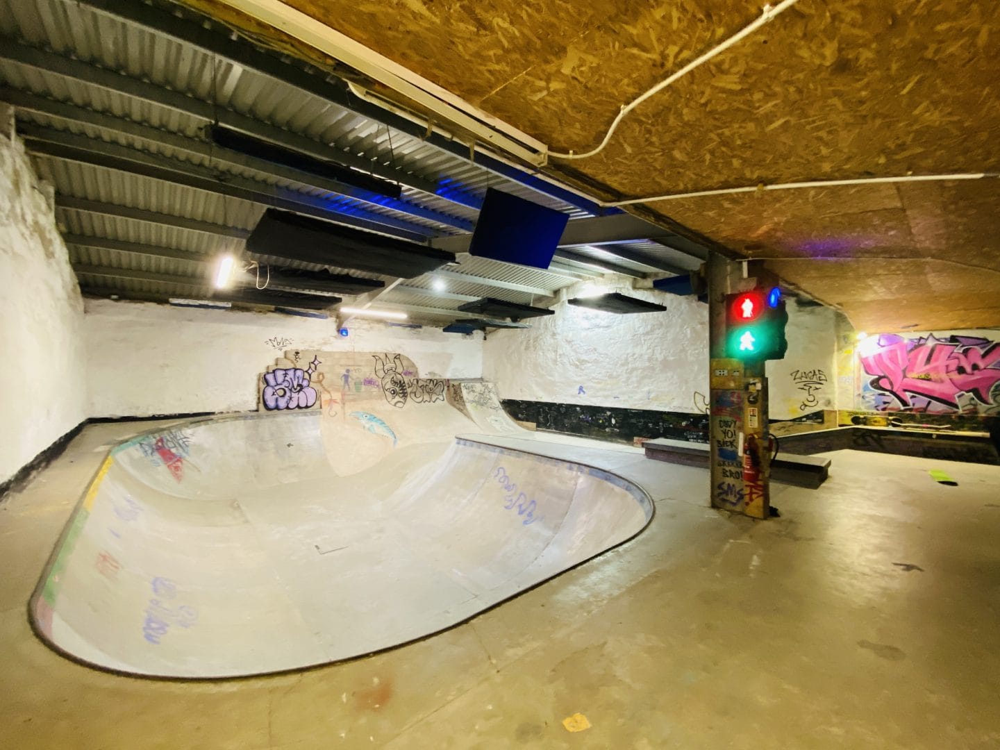 Skate park at Camp Hillcrest.