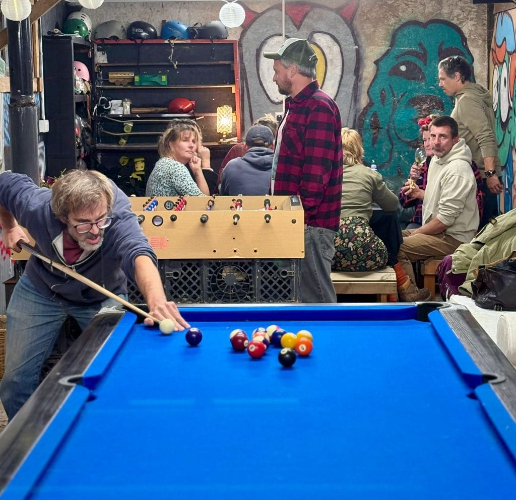 Games room at Camp Hillcrest.